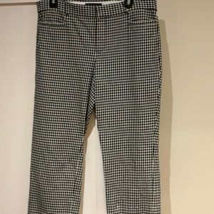BANANA REPUBLIC TALL HOUNDSTOOTH PANTS